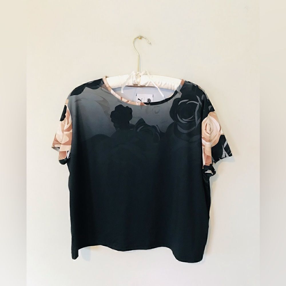 Puma x Careaux Black and Gold Short Sleeve